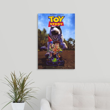 "Toy Story (1995)" Wrapped Canvas Art Print, 16"x24"x1.5"