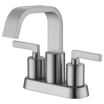 Ultra Faucets UF4681X Two-Handle Bathroom Faucet, Brushed Nickel