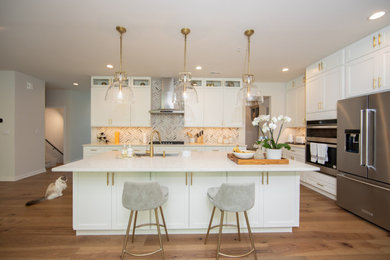 Inspiration for a cottage kitchen remodel in Philadelphia