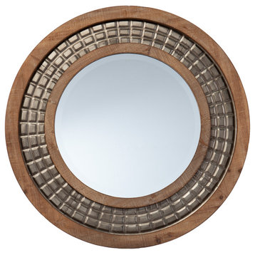 Paxon Round Decorative Mirror