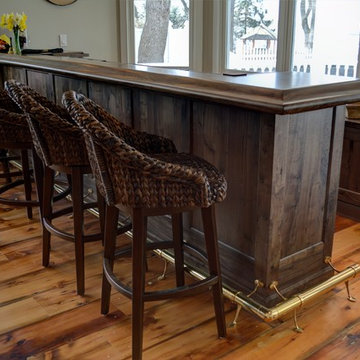Lake House Walnut Bar