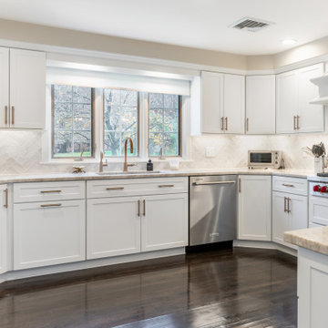 Transforming Your Kitchen: A Stunning White Shaker Reface Update