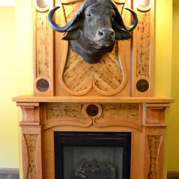 Art Nouveau Fireplace Suround - Fireplace Mantels