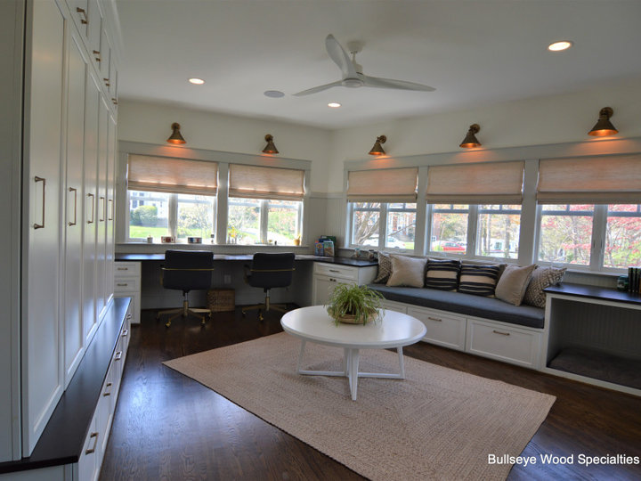 Built-In - Transitional Home Office