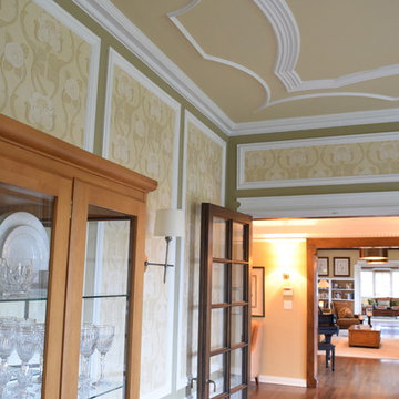 Art Deco dining room and foyer in Oakwood