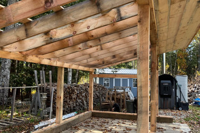 Post and Beam Storage Shed
