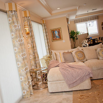 Custom Window Treatments in Miromar Lakes Home