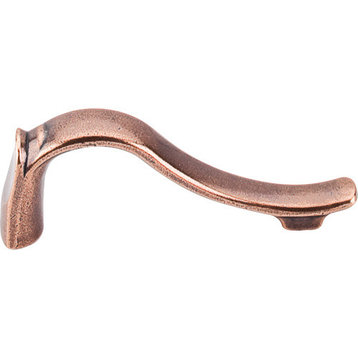 Top Knobs  -  Dover Latch Pull 2 1/2" (c-c) - Old English Copper