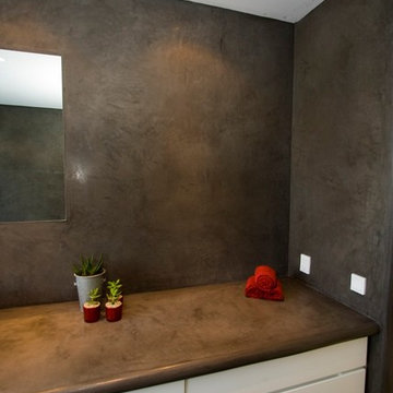 Original Tadelakt in bathroom