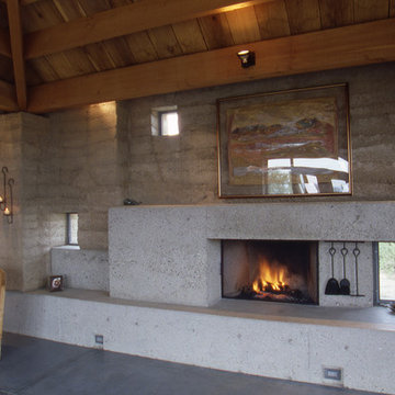 Tucson Mountain Rammed Earth Compound