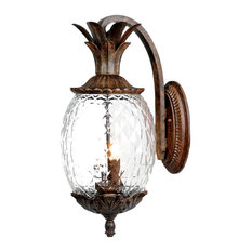 Acclaim Lighting 7502 2 Light 18"H Pineapple Outdoor Wall Sconce - Black Coral