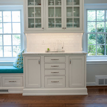aKitchen Remodel and Living Room Addition in Villanova, PA