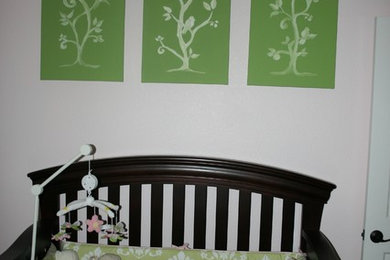Inspiration for a timeless nursery remodel in Phoenix