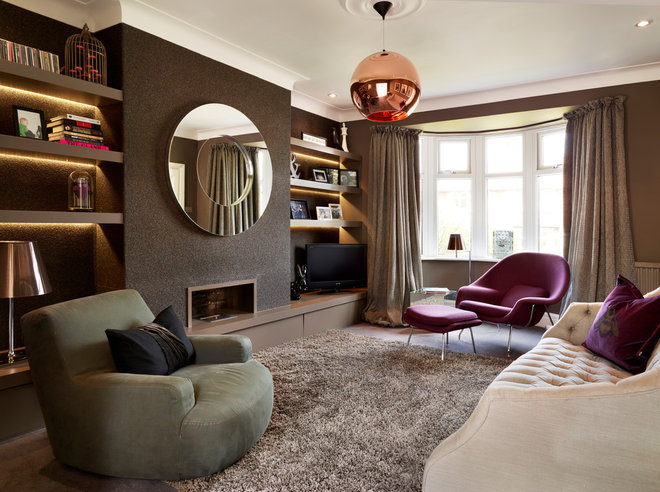 Contemporary Living Room by Websters Interiors