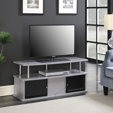 Designs2Go TV Stand with 3 Cabinets