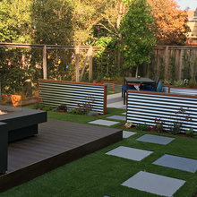 Driftwood back yard ideas