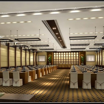 Inner Mongolia international hot spring hotel, the lobby, guest room part