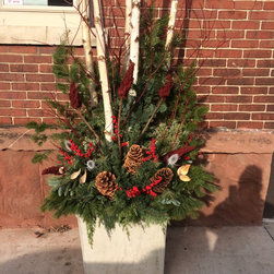 Outdoor winter decorating for Harmony Hall - Products
