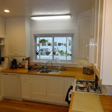 Butcher block kitchen