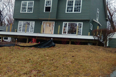 Arts and crafts exterior home photo in New York