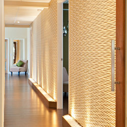 Ripples 3D wall panels at Eden Spa - Products