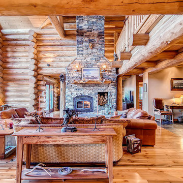 Handcrafted Custom Log Home - Pine, CO