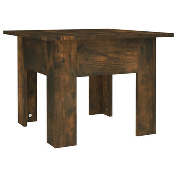 vidaXL Coffee Table Living Room Center End Table Smoked Oak Engineered Wood