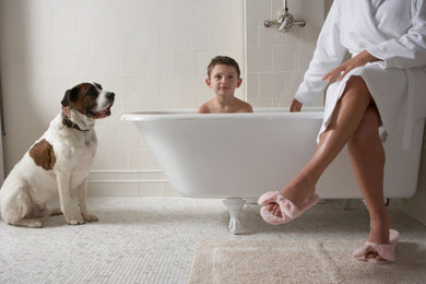 Bathroom - cottage bathroom idea in Minneapolis