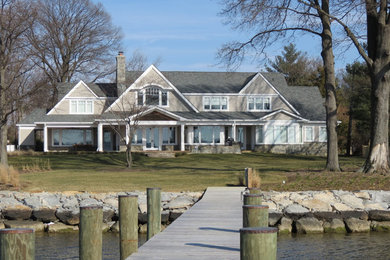 Example of a classic exterior home design in Baltimore