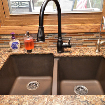 La Porte, IN. Haas Signature Collection. Rustic Hickory Kitchen
