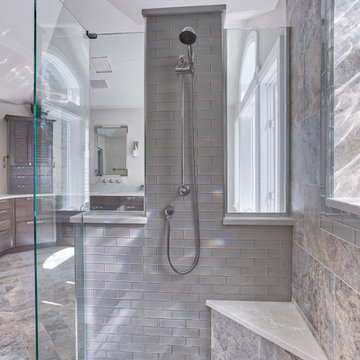 Coastal Themed Master Bath