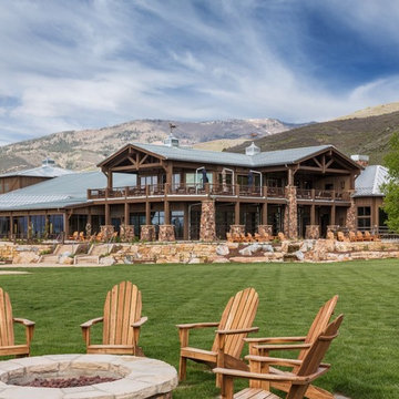 Event Center- ranchwood™ Reclaimed Barn Wood Alternative Siding and Timbers
