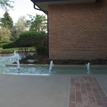 Ponds and waterfalls