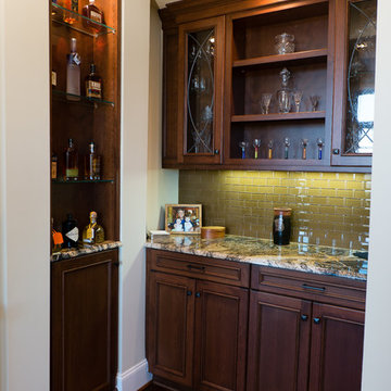 Jim's Library, Bar & Built-Ins.