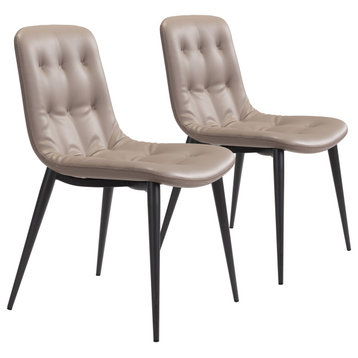 Tangiers Dining Chair, Set of 2 Taupe