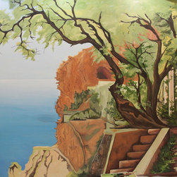 Mural. "Greek paysage" - Products