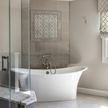 Corner Free Standing Tub - Upscale Master Bath