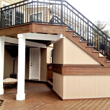 Multi Level Trex Deck