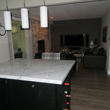 WHITE KITCHEN/MAIN FLOOR MAKEOVER