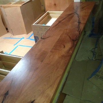 Mesquite counter top