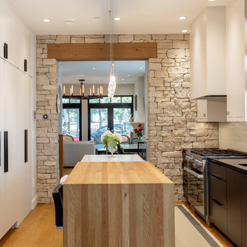 Modern Galley Kitchen