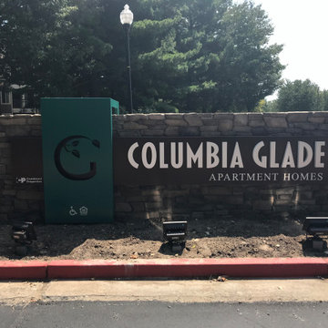 Columbia Glade Monument Sign