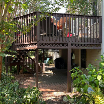 Pressure Treated Wood Deck Resurface in Duluth, GA