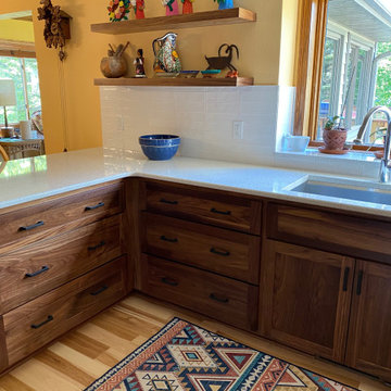 Walnut Refaced Kitchen