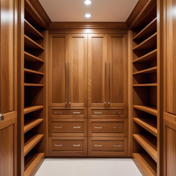 Closets de madera a medida
