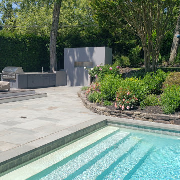 Sprawling Grill Island attracts the neighborhood for a block party