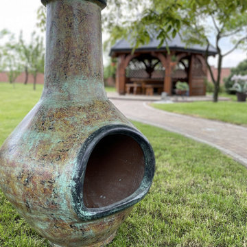 Chimenea Mexican garden fireplaces