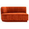 Moe's Home Yoon 2 Seat Left Sofa With Fired Rust JM-1019-06