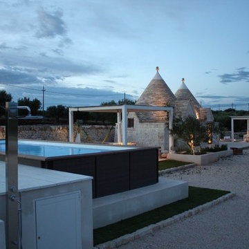 Piscine Hors Sol Laghetto Dolce Vita Rattan Panneaux Synthétiques