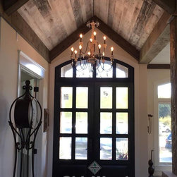 Creativity with Barn Siding - Wall Accents
